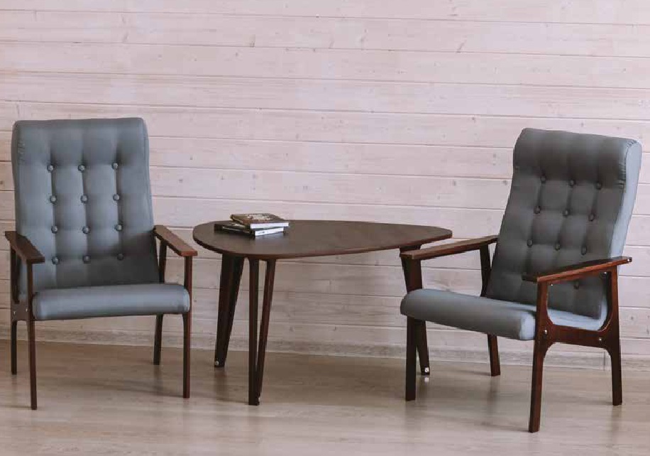 Коллекция ANDANTE: комплект стол и 2 кресла