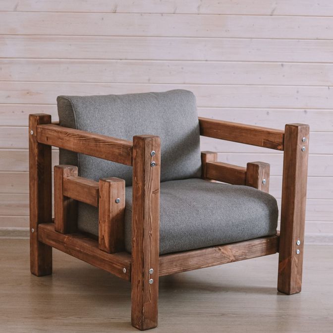 Кресло из массива BUFFO: для дома и сада